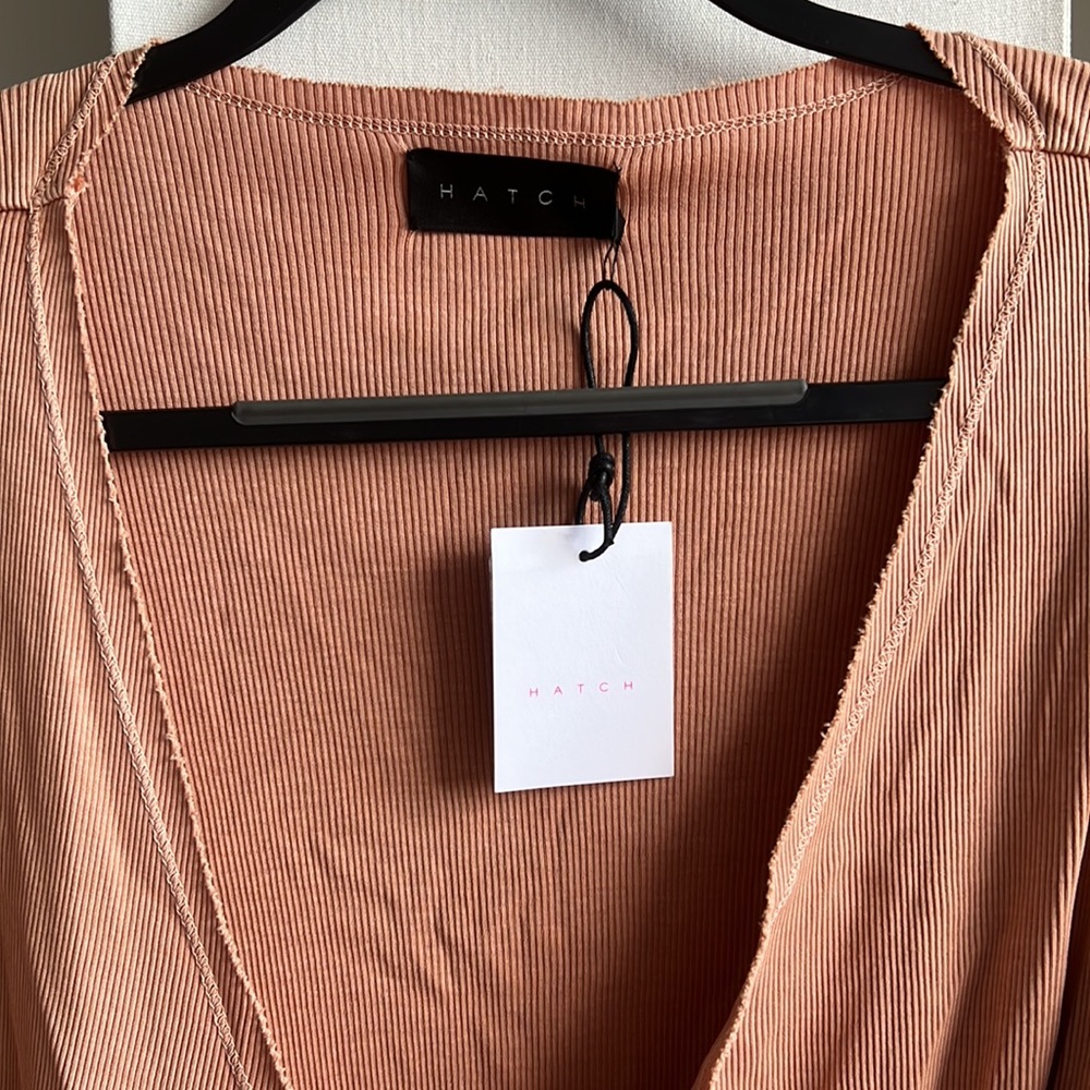 NWT Hatch maternity wrap dress - Picture 3 of 15